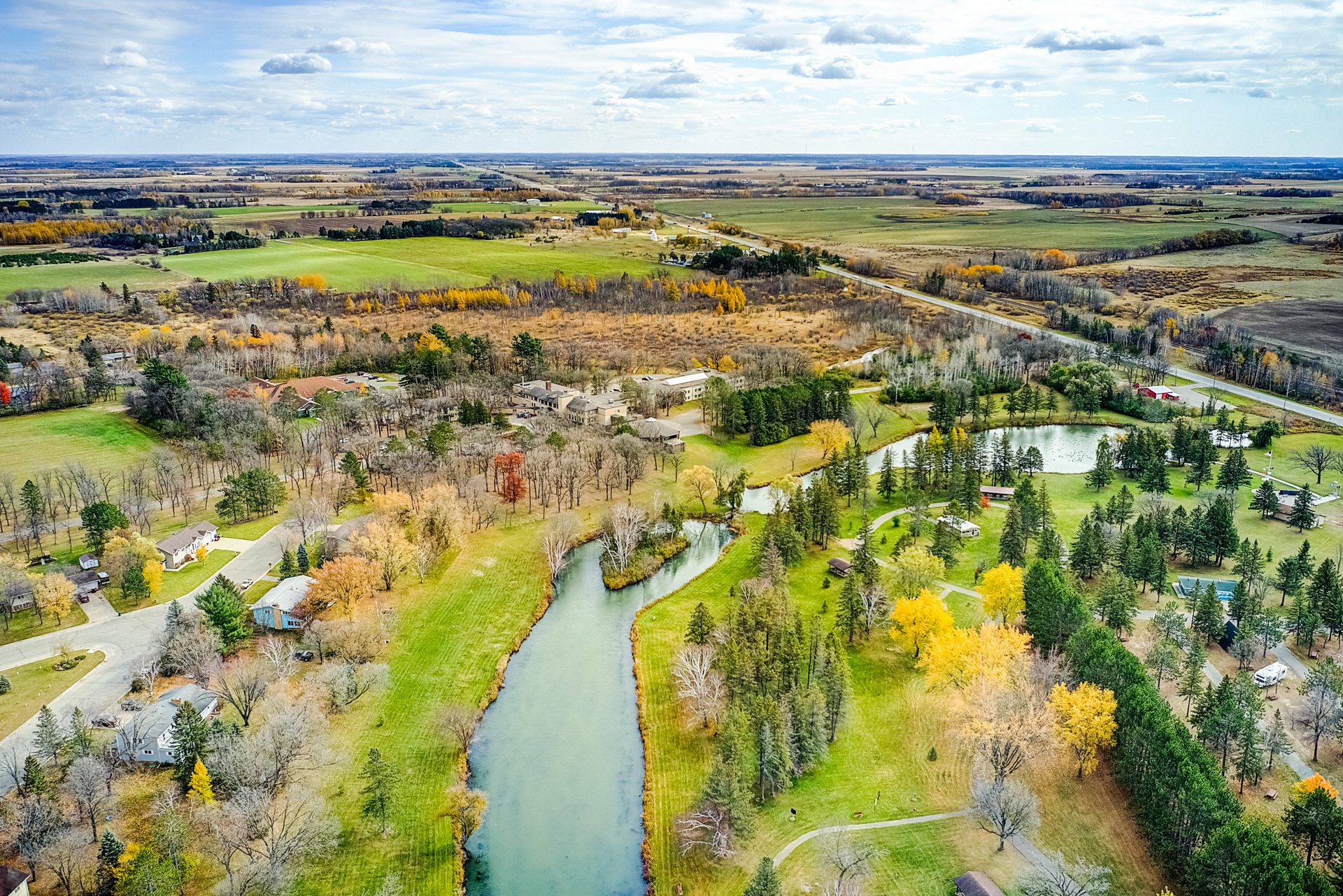 fair oaks lodge aerial picture 