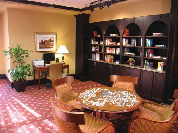 bella vista library family room